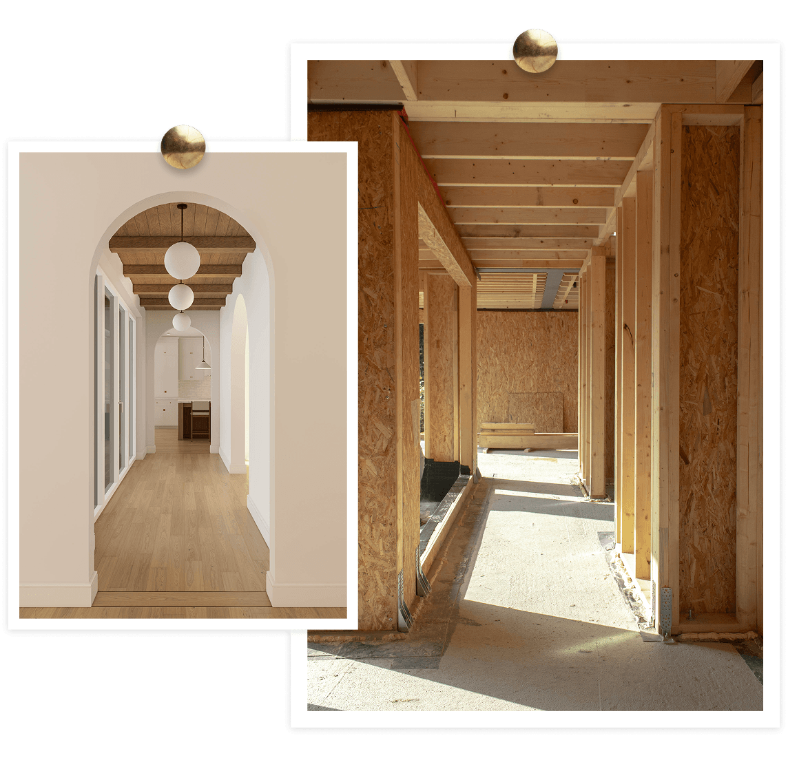 Hodnik s pogledom proti kuhinji